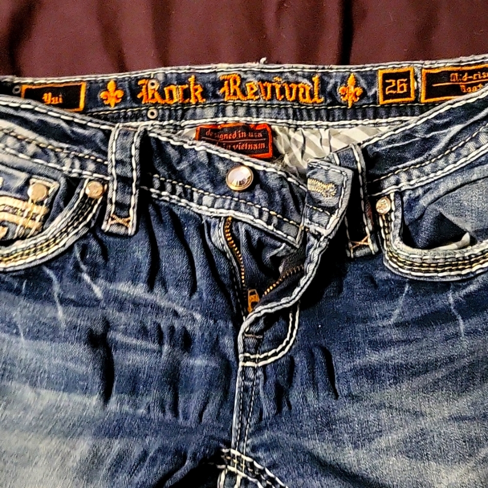 Rock revival jeans